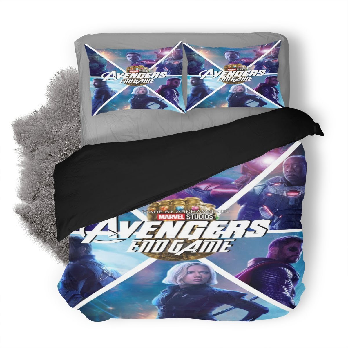 Avengers Endgame 6 3D Customized Duvet Cover Bedding Set