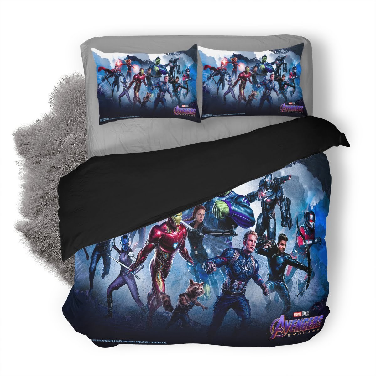 Avengers Endgame 72 3D Customized Duvet Cover Bedding Set