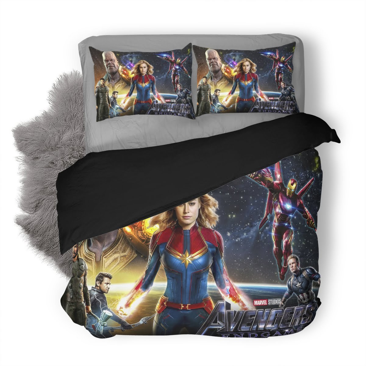 Avengers Endgame 73 3D Customized Duvet Cover Bedding Set