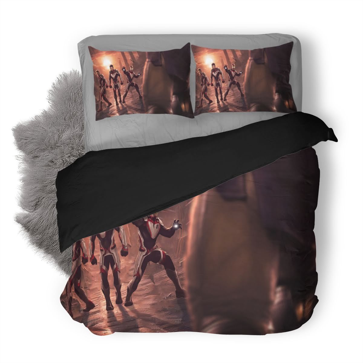 Avengers Endgame 75 3D Customized Duvet Cover Bedding Set