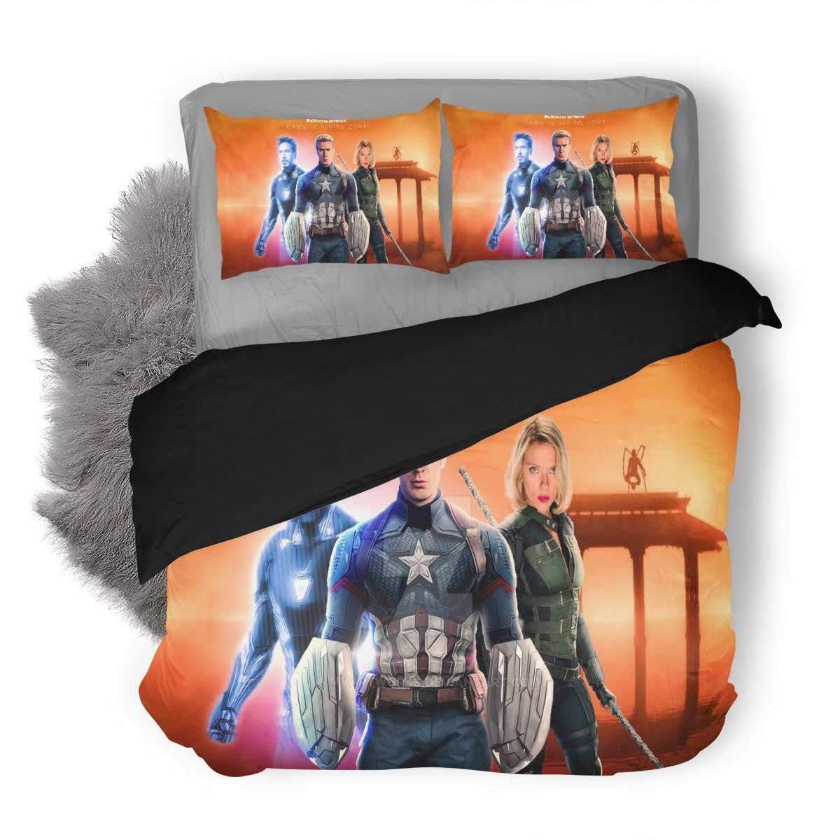 Avengers Endgame 76 3D Customized Duvet Cover Bedding Set