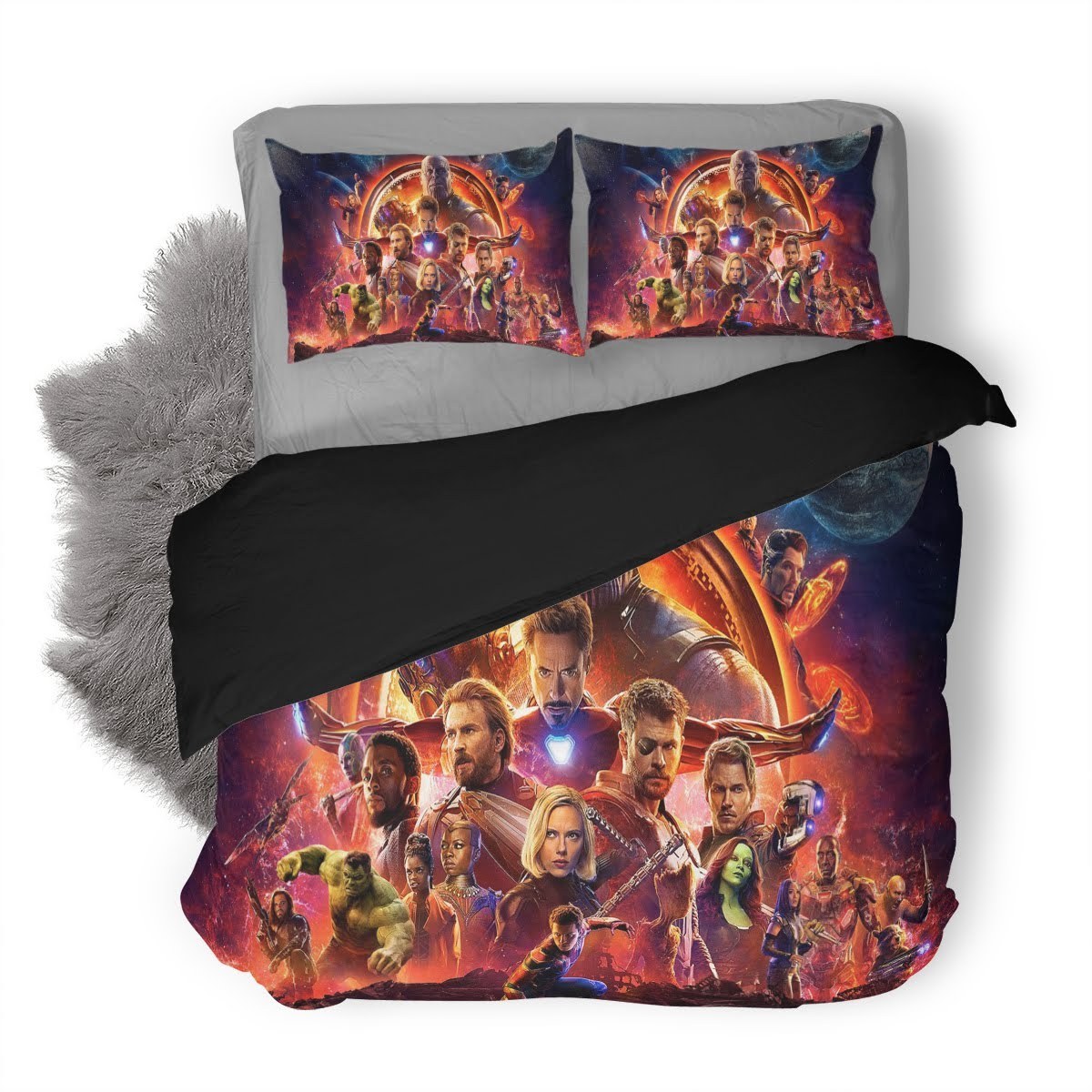 Avengers Endgame 79 3D Customized Duvet Cover Bedding Set