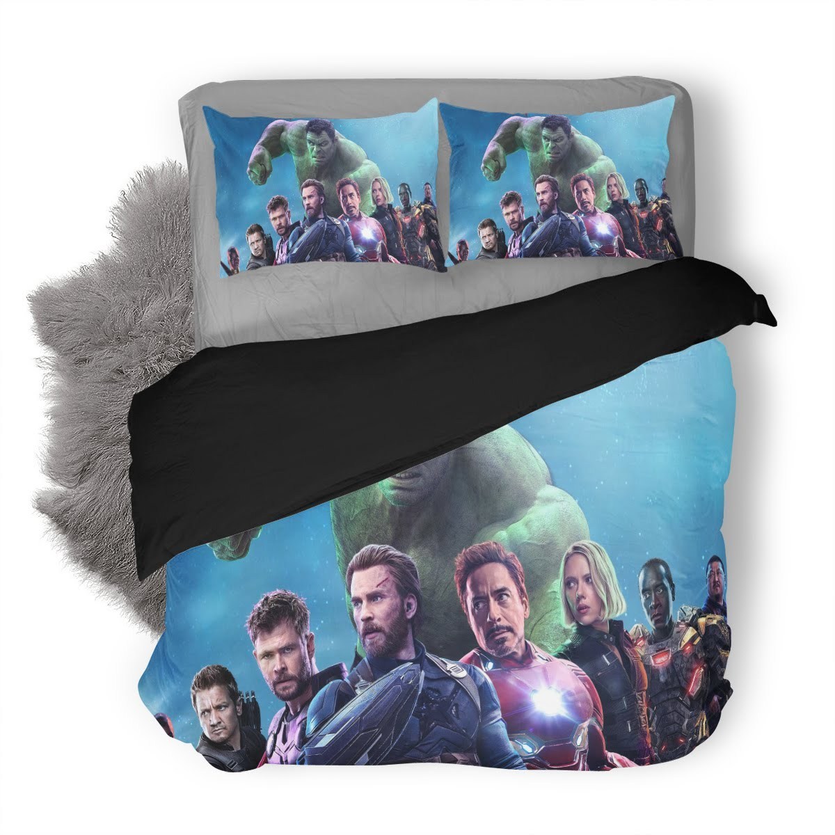 Avengers Endgame 7 3D Customized Duvet Cover Bedding Set
