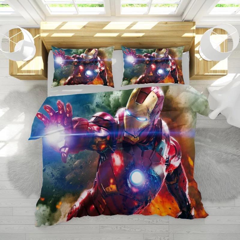 Avengers Endgame Iron Man Et Et Bed 3D Bag3D Customized Duvet Cover Bedding Set