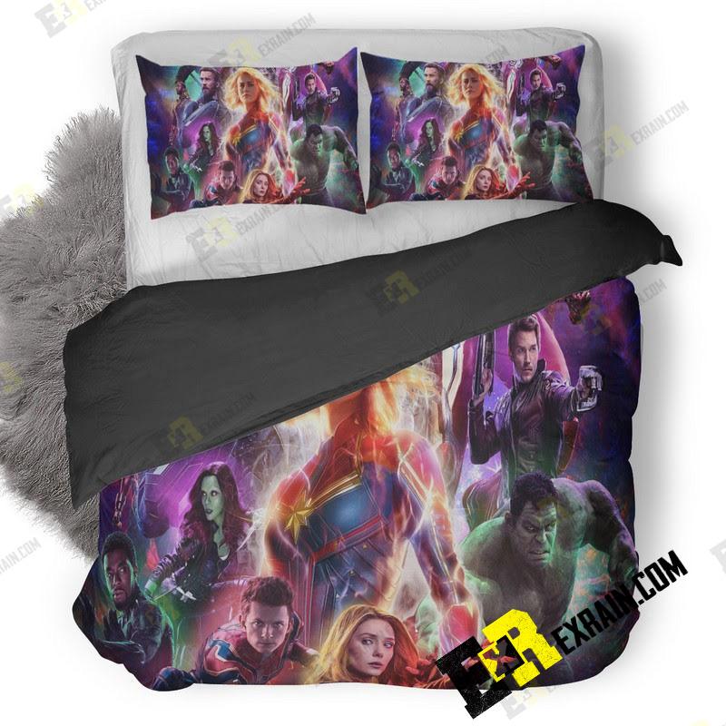 Avengers Endgame Ro 3D Customized Duvet Cover Bedding Set