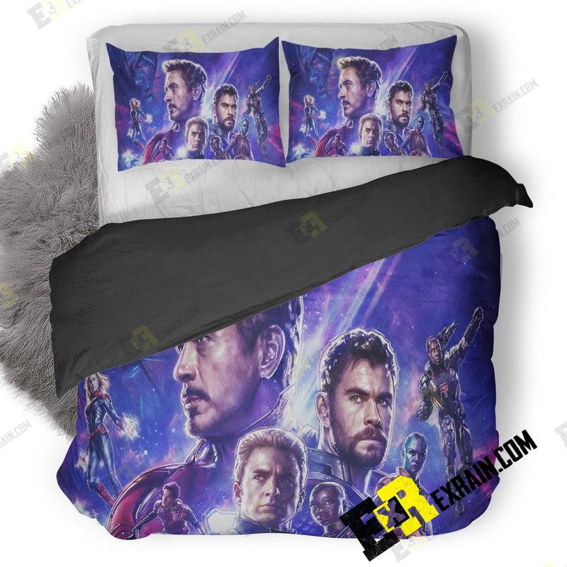 Avengers Endgame Tm 3D Customized Duvet Cover Bedding Set