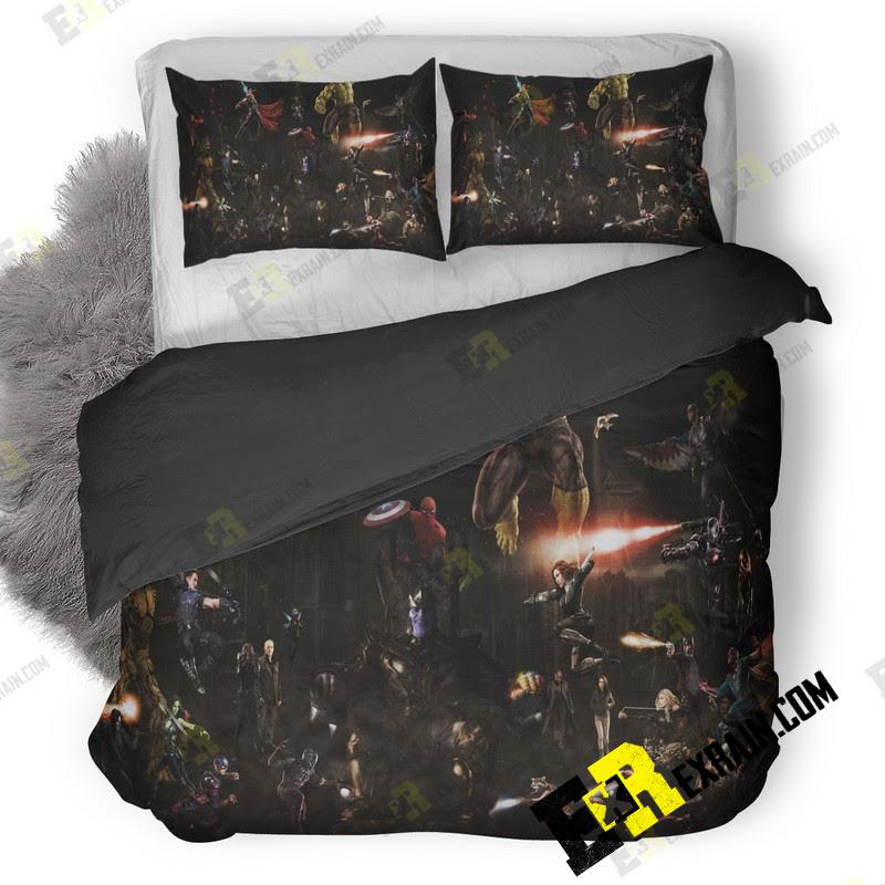 Avengers Infinity War 10K Artwork 23 3D Customized Duvet Cover Bedding Set