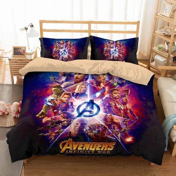 Avengers Infinity War 3D Customized Duvet Cover Bedding Set