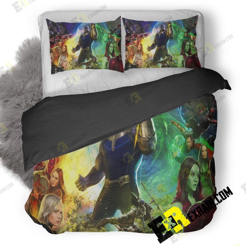 Avengers Infinity War 3D Customized Duvet Cover Bedding Set