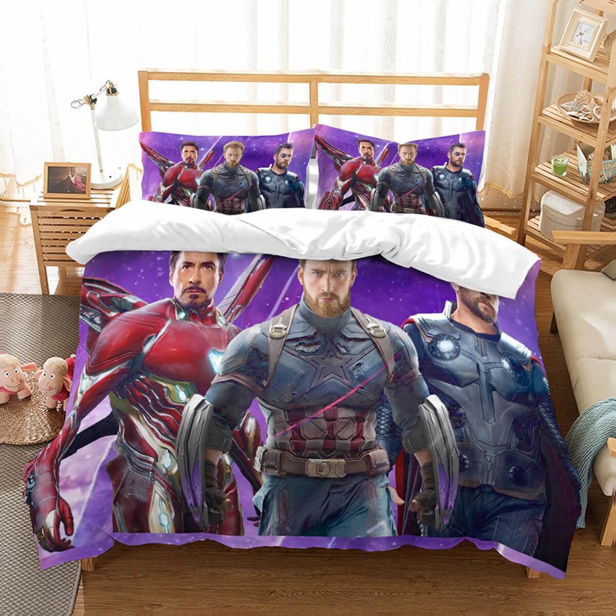 Avengers Infinity War 3D Customized Duvet Cover Bedding Set