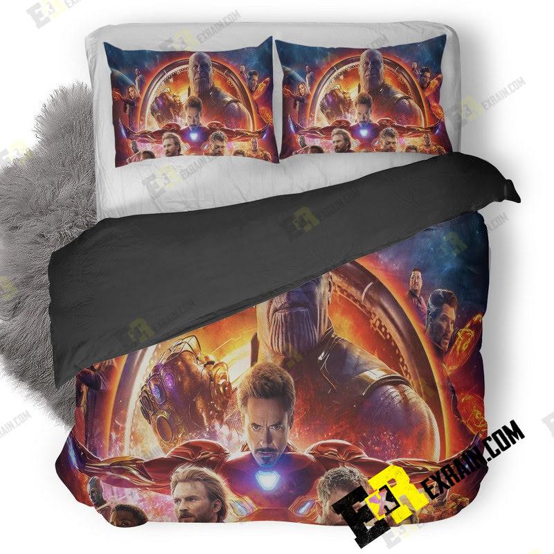 Avengers Infinity War 3D Customized Duvet Cover Bedding Set