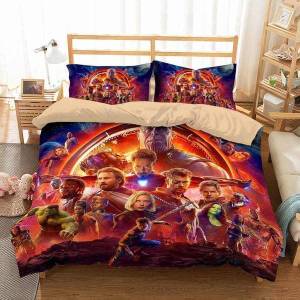 Avengers Infinity War 3D Customized Duvet Cover Bedding Set