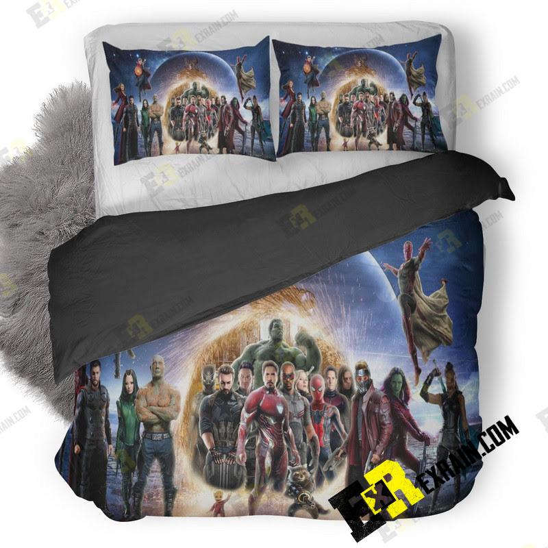 Avengers Infinity War 3D Customized Duvet Cover Bedding Set