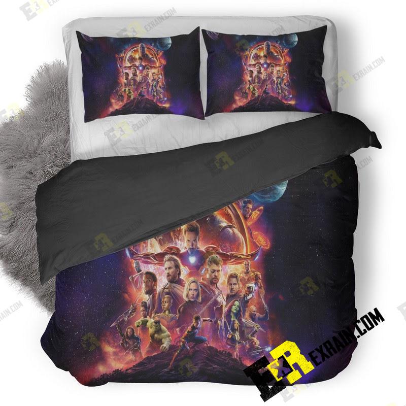 Avengers Infinity War 5K 8Y 3D Customized Duvet Cover Bedding Set