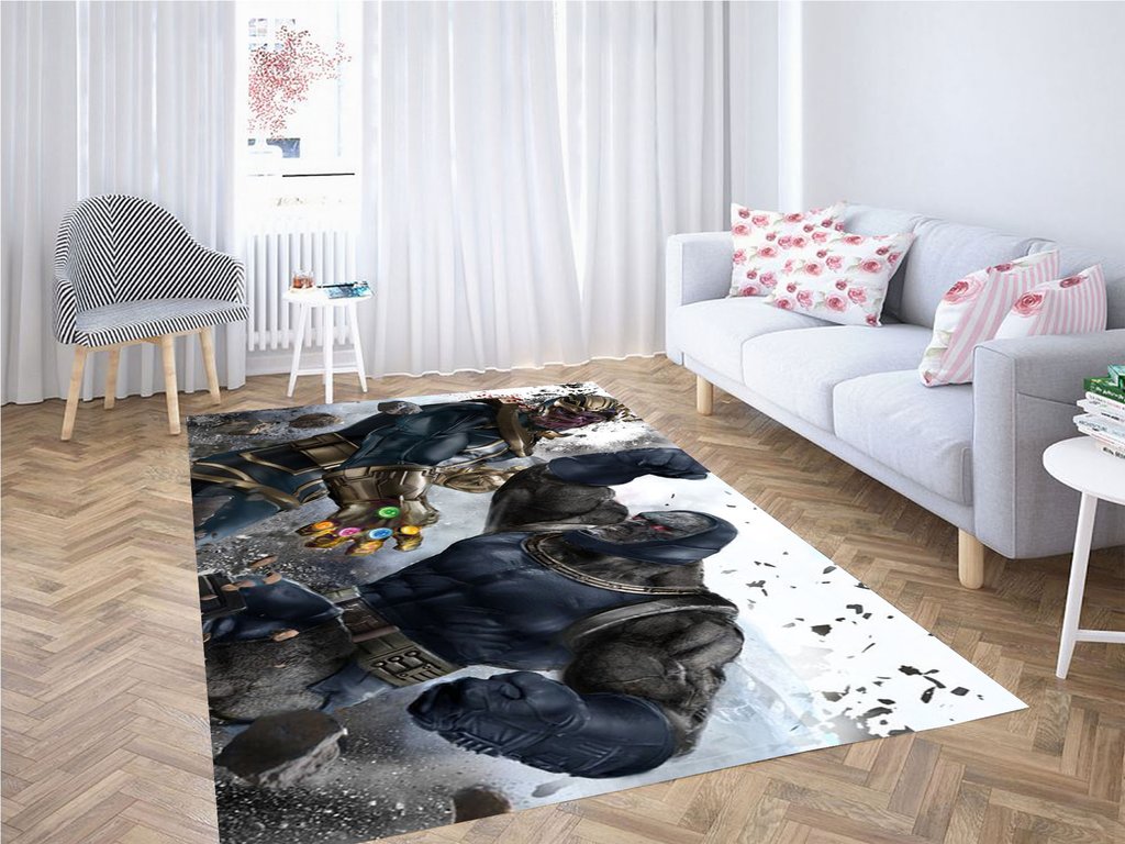 Avengers Infinity War Darkseid Living Room Modern Carpet Rectangle Rug