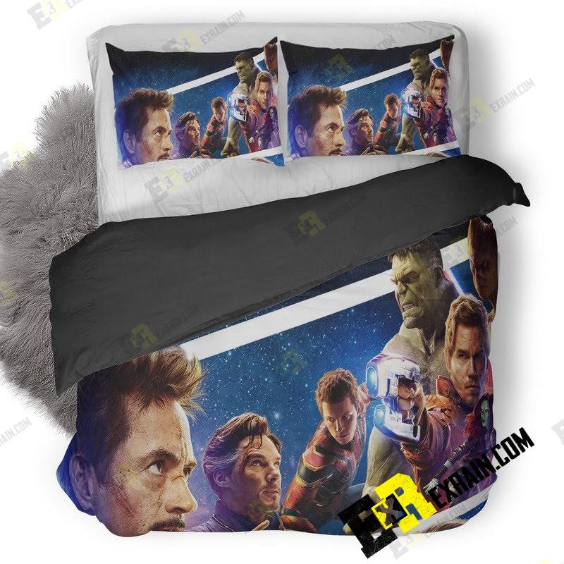 Avengers Infinity War Exclusive Poster 9T 3D Customized Duvet Cover Bedding Set
