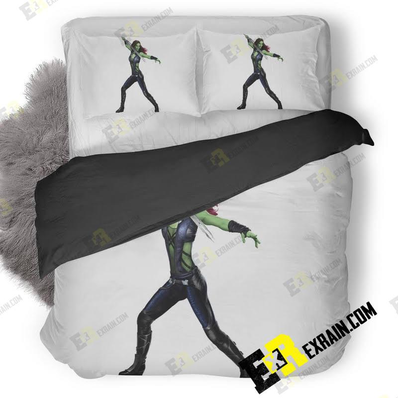 Avengers Infinity War Gamora M6 3D Customized Duvet Cover Bedding Set