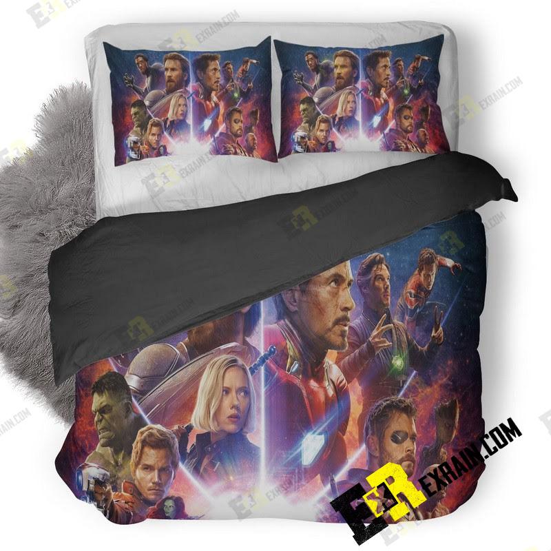 Avengers Infinity War Imax Poster Na 3D Customized Duvet Cover Bedding Set