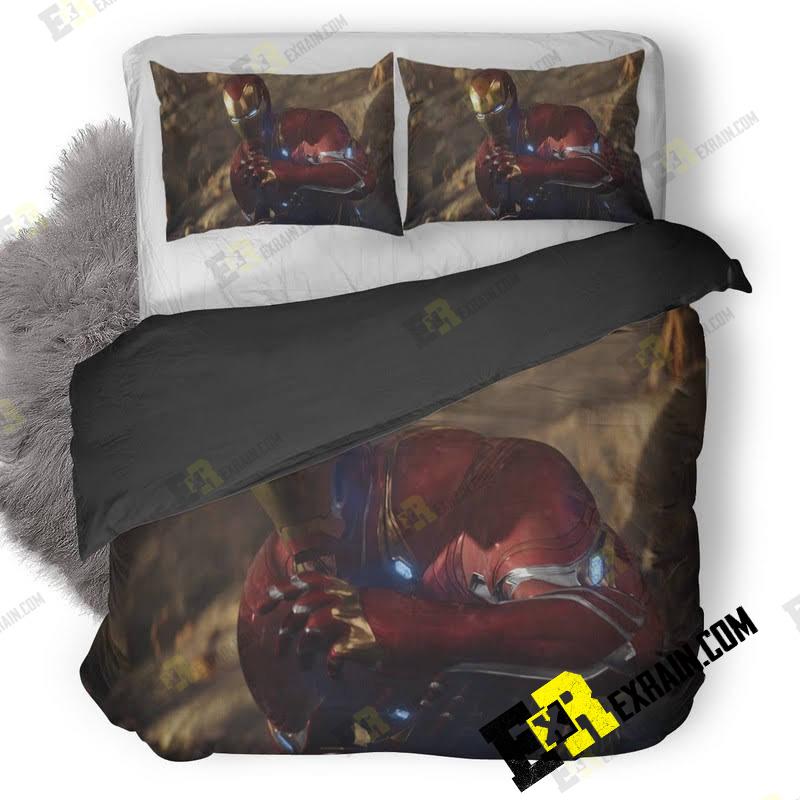 Avengers Infinity War Iron Man Marvel 3D Customized Duvet Cover Bedding Set