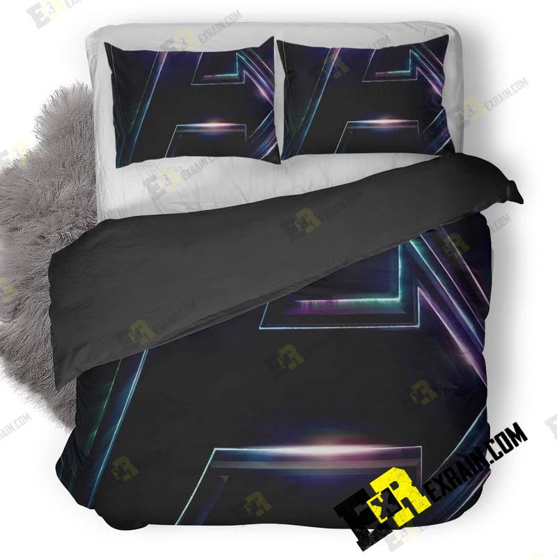Avengers Infinity War Logo Poster 18 3D Customized Duvet Cover Bedding Set