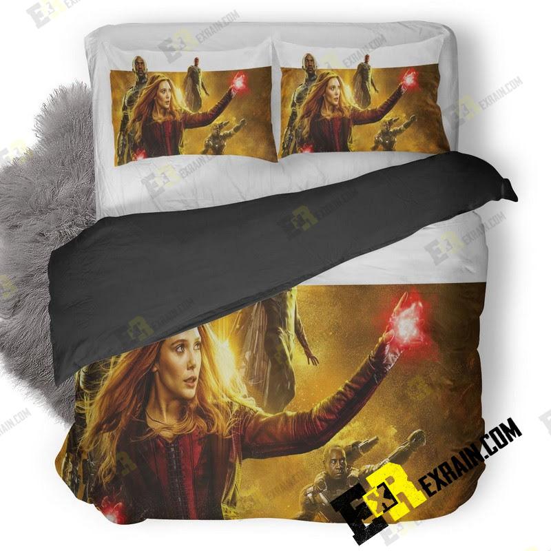 Avengers Infinity War Mind Stone Poster Bd 3D Customized Duvet Cover Bedding Set