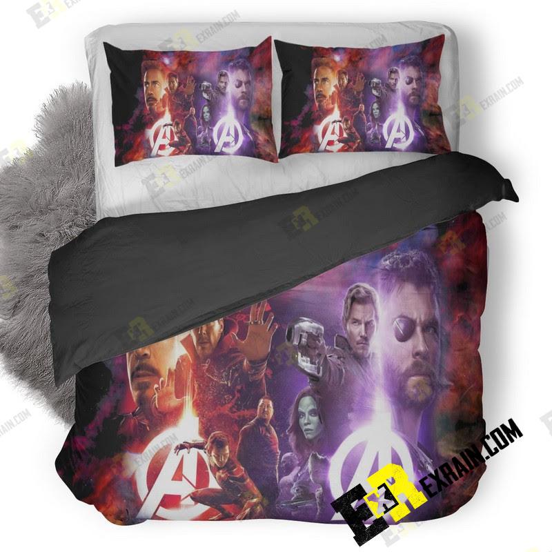 Avengers Infinity War Movie G0 3D Customized Duvet Cover Bedding Set