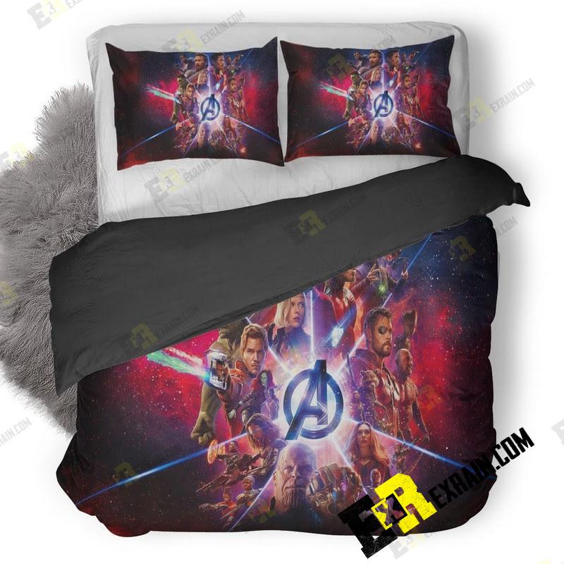 Avengers Infinity War Movie Imax Poster 8Z 3D Customized Duvet Cover Bedding Set