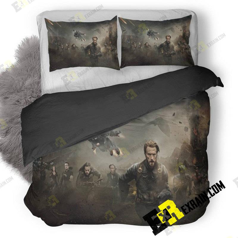 Avengers Infinity War Poster Ha 3D Customized Duvet Cover Bedding Set