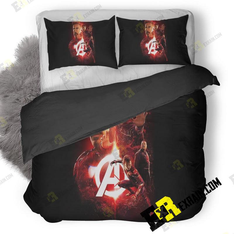 Avengers Infinity War Reality Stone Poster 3D Customized Duvet Cover Bedding Set