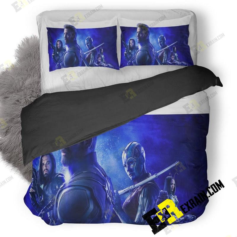 Avengers Infinity War Space Stone Poster Eh 3D Customized Duvet Cover Bedding Set