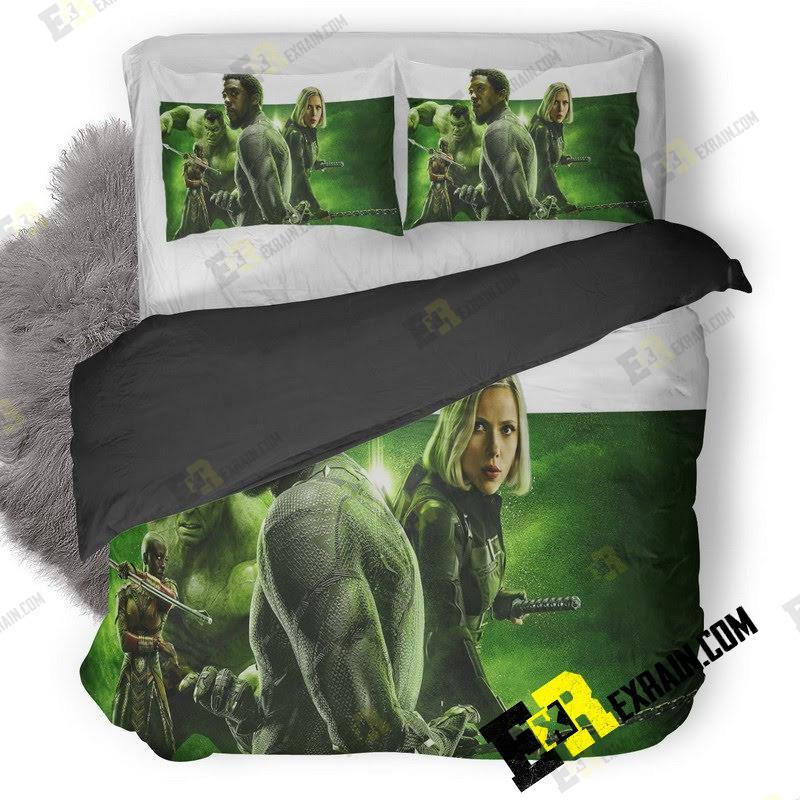 Avengers Infinity War Time Stone Poster 6Z 3D Customized Duvet Cover Bedding Set