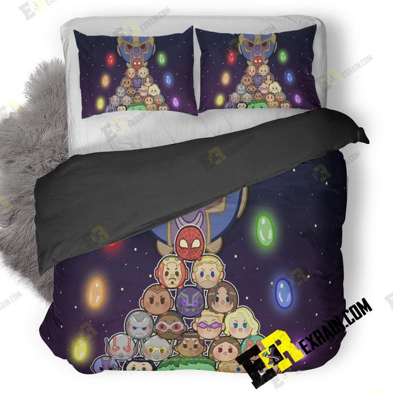 Avengers Infinity War Tsum Artwork 5M 3D Customized Duvet Cover Bedding Set