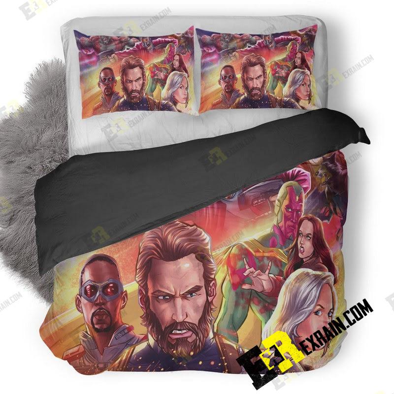 Avengers Infinty War 3D Customized Duvet Cover Bedding Set