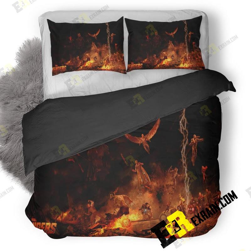 Avengers Infinty War 6 3D Customized Duvet Cover Bedding Set