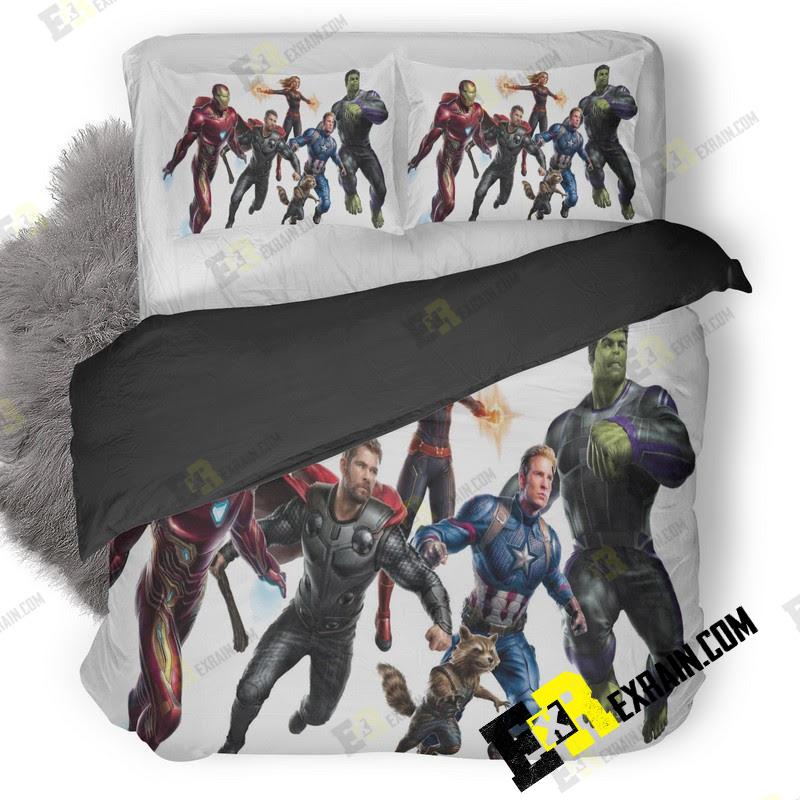 Avengers Movie 7Z 3D Customized Duvet Cover Bedding Set