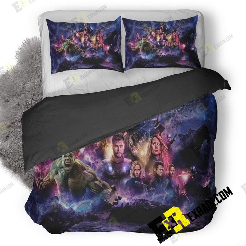 Avengers Movie Poster 3M 3D Customized Duvet Cover Bedding Set