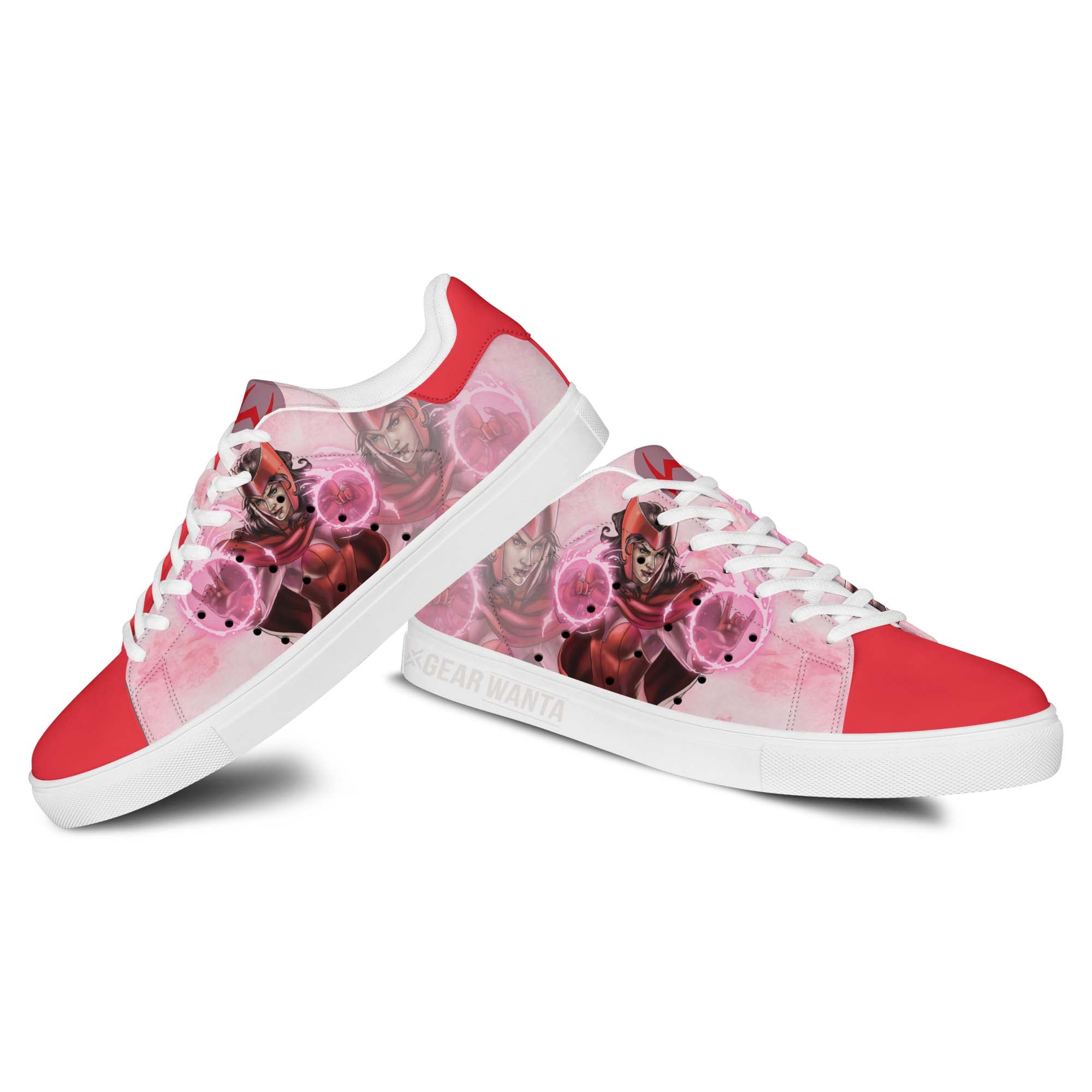 Avengers Scarlet Witch Custom Skate Shoes For Fans