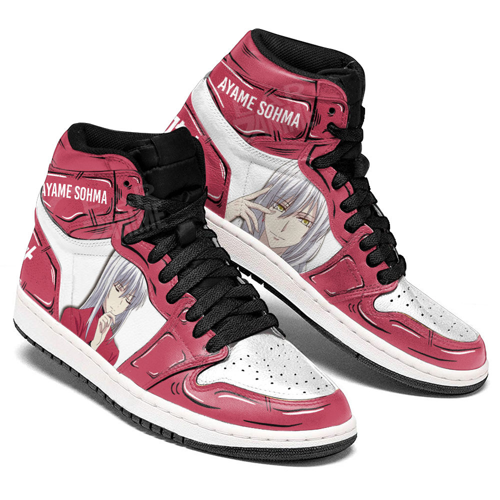 Ayame Sohma JD1s Sneakers Fruits Basket Anime Shoes For Fans, Air Jordan Hightop