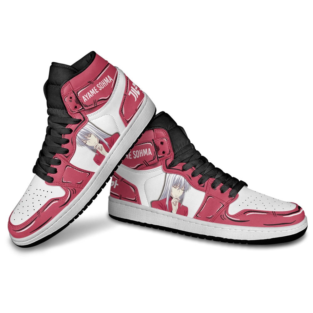 Ayame Sohma JD1s Sneakers Fruits Basket Anime Shoes For Fans, Air Jordan Hightop