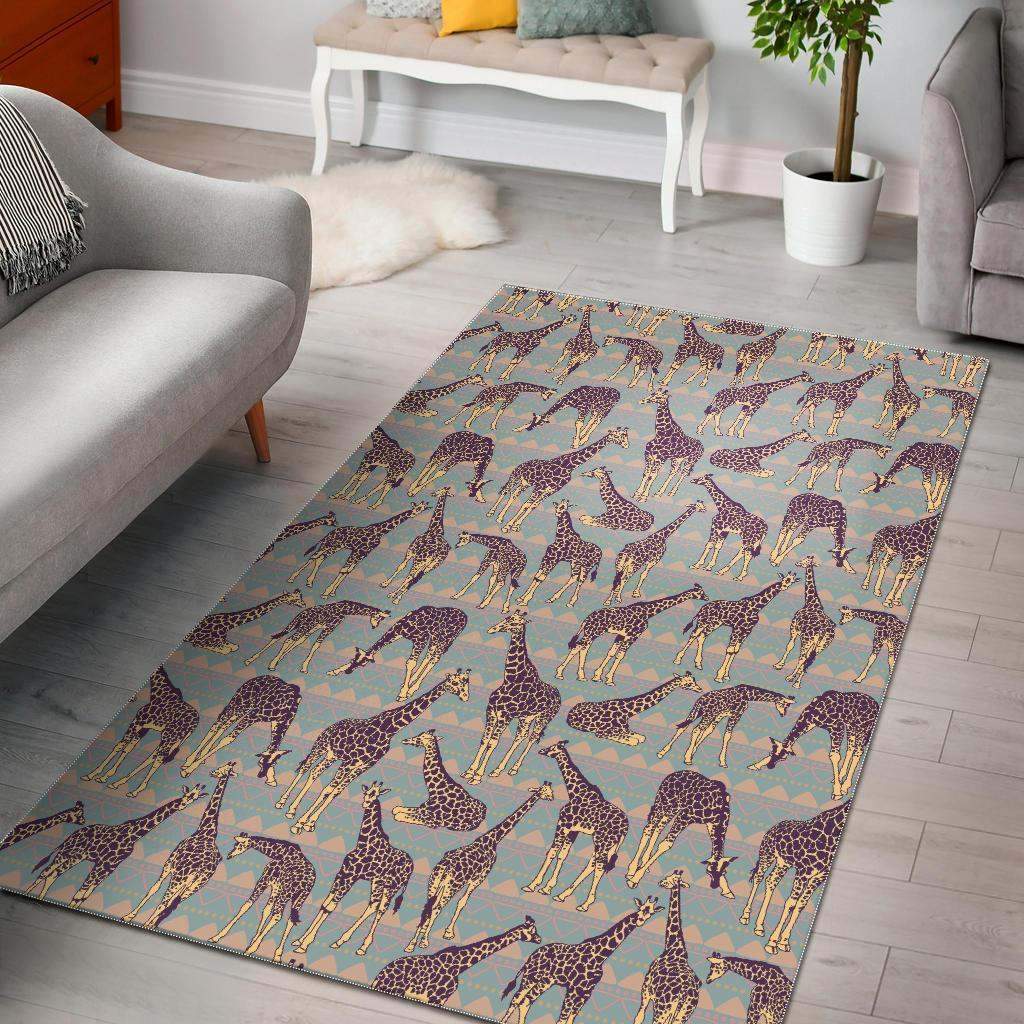 Aztec Giraffe Limited Edition Rectangle Rug