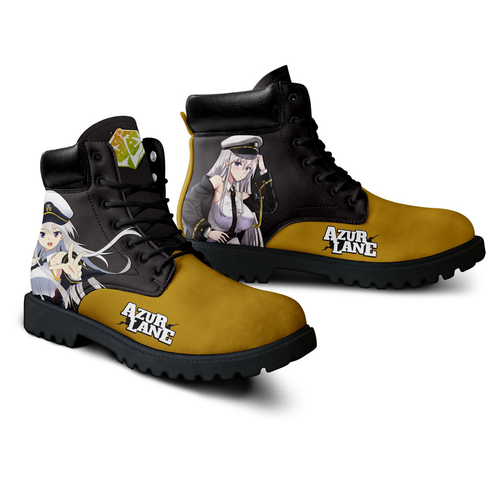 Azur Lane Enterprise Boots Anime Game Custom Shoes