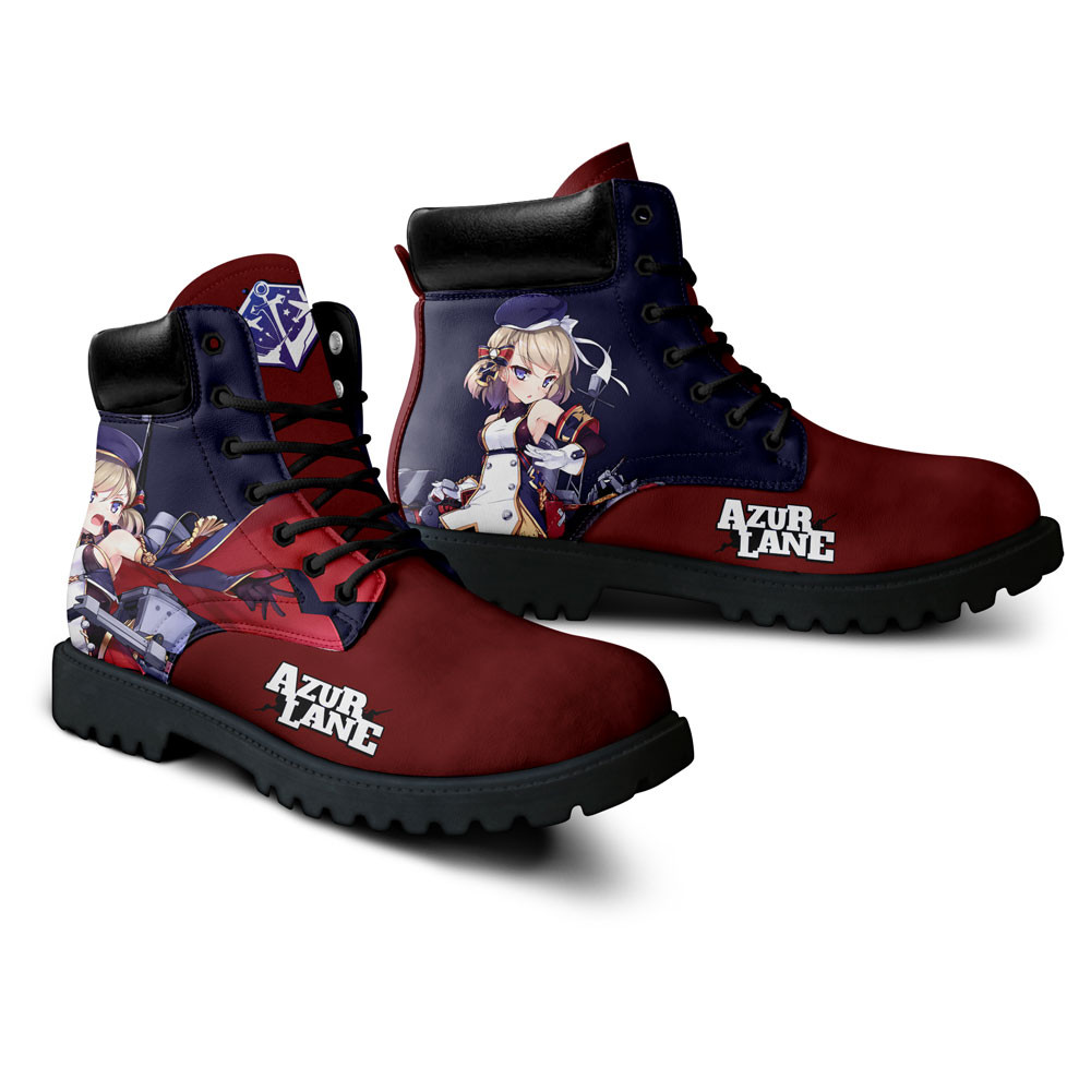 Azur Lane Z23 Boots Anime Game Custom Shoes
