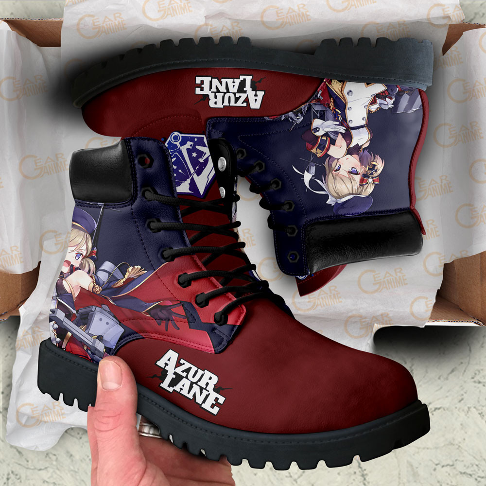 Azur Lane Z23 Boots Anime Game Custom Shoes