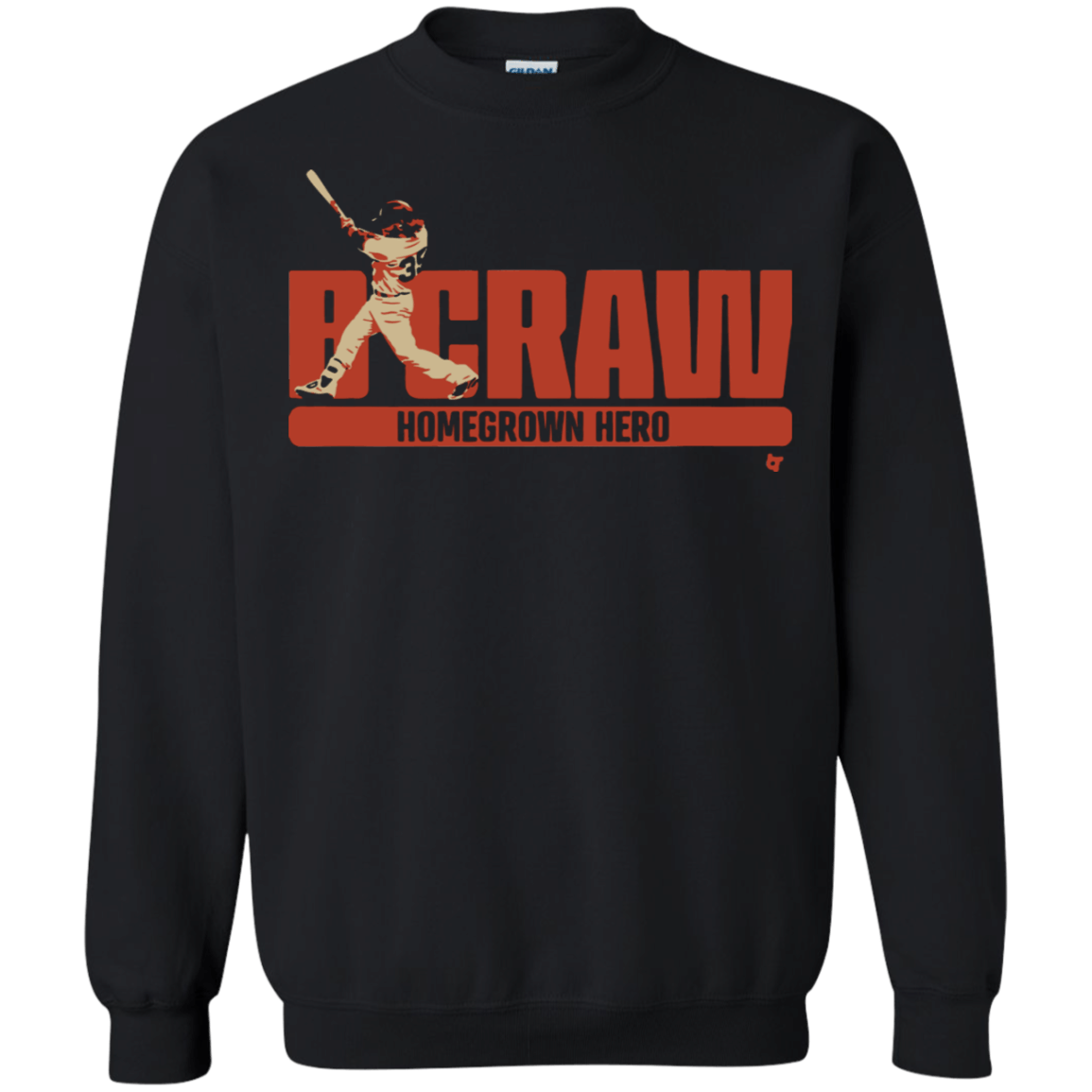 B Craw Shirt Brandon Crawford San Francisco Giants 2018 shirt Sweatshirt