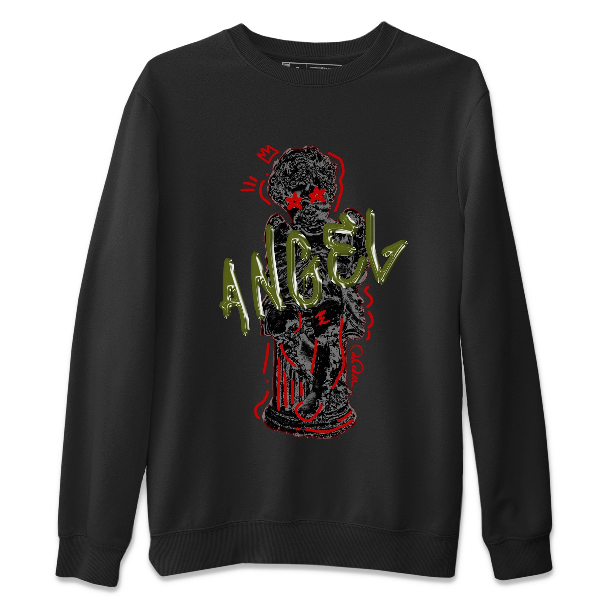 Baby Angel Unisex Sweater – Air Jordan 1 Travis Scott Olive, Sneakers Matching Sweater