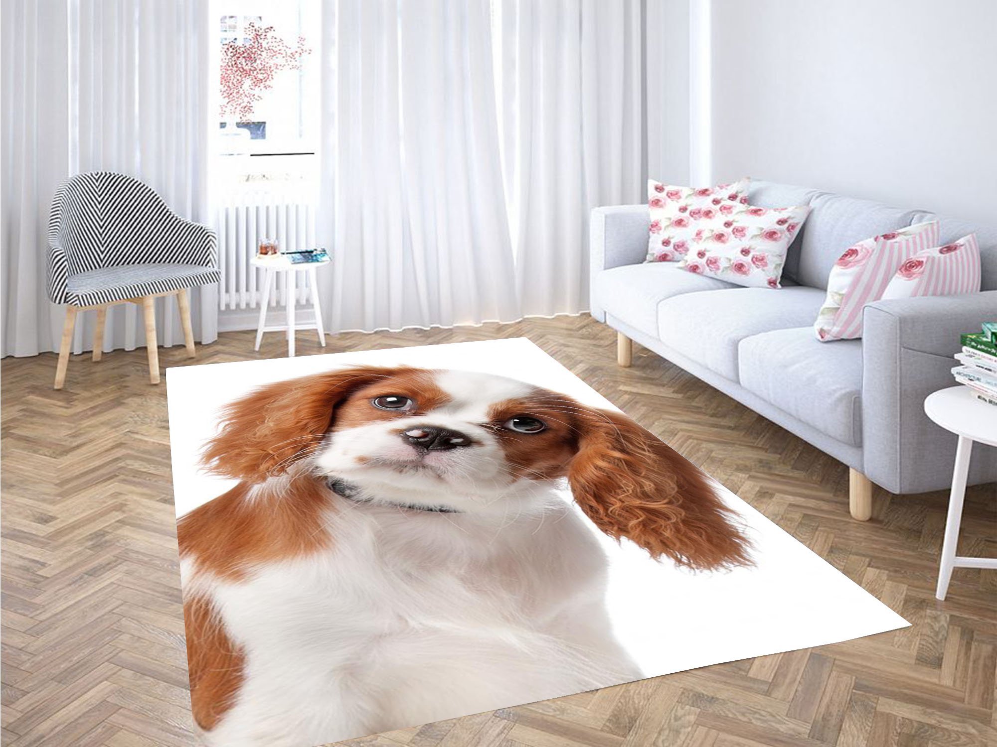 Baby Dog So Cute Carpet Rectangle Rug