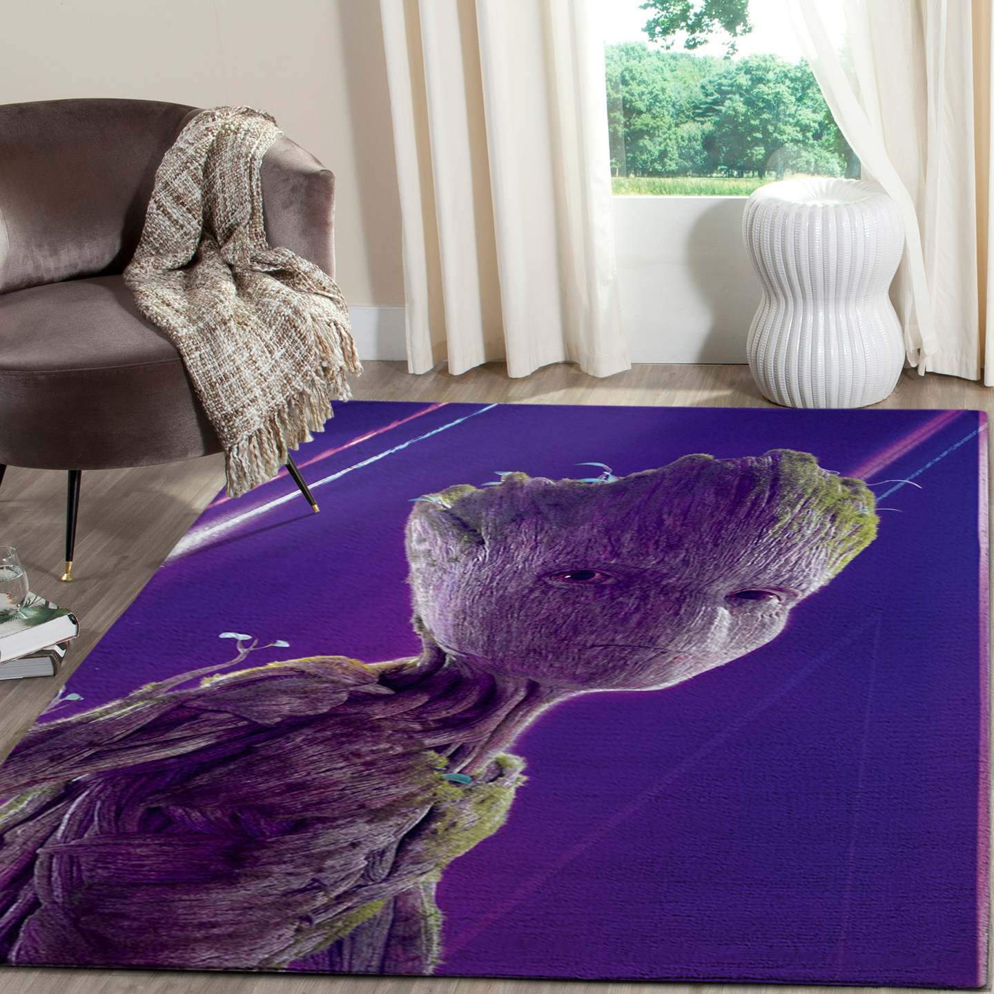 Baby Groot Area Limited Edition Rectangle Rug