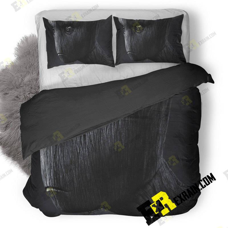 Baby Groot Avengers Endgame Poster A5 3D Customized Duvet Cover Bedding Set