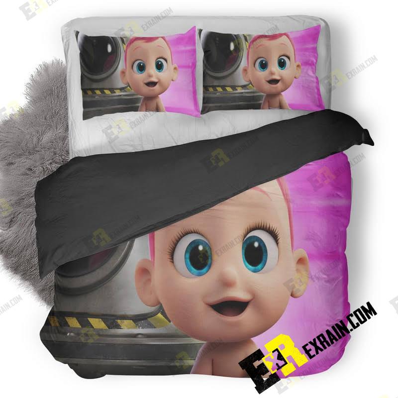Baby In Storks Movie Pic 3D Customized Duvet Cover Bedding Set