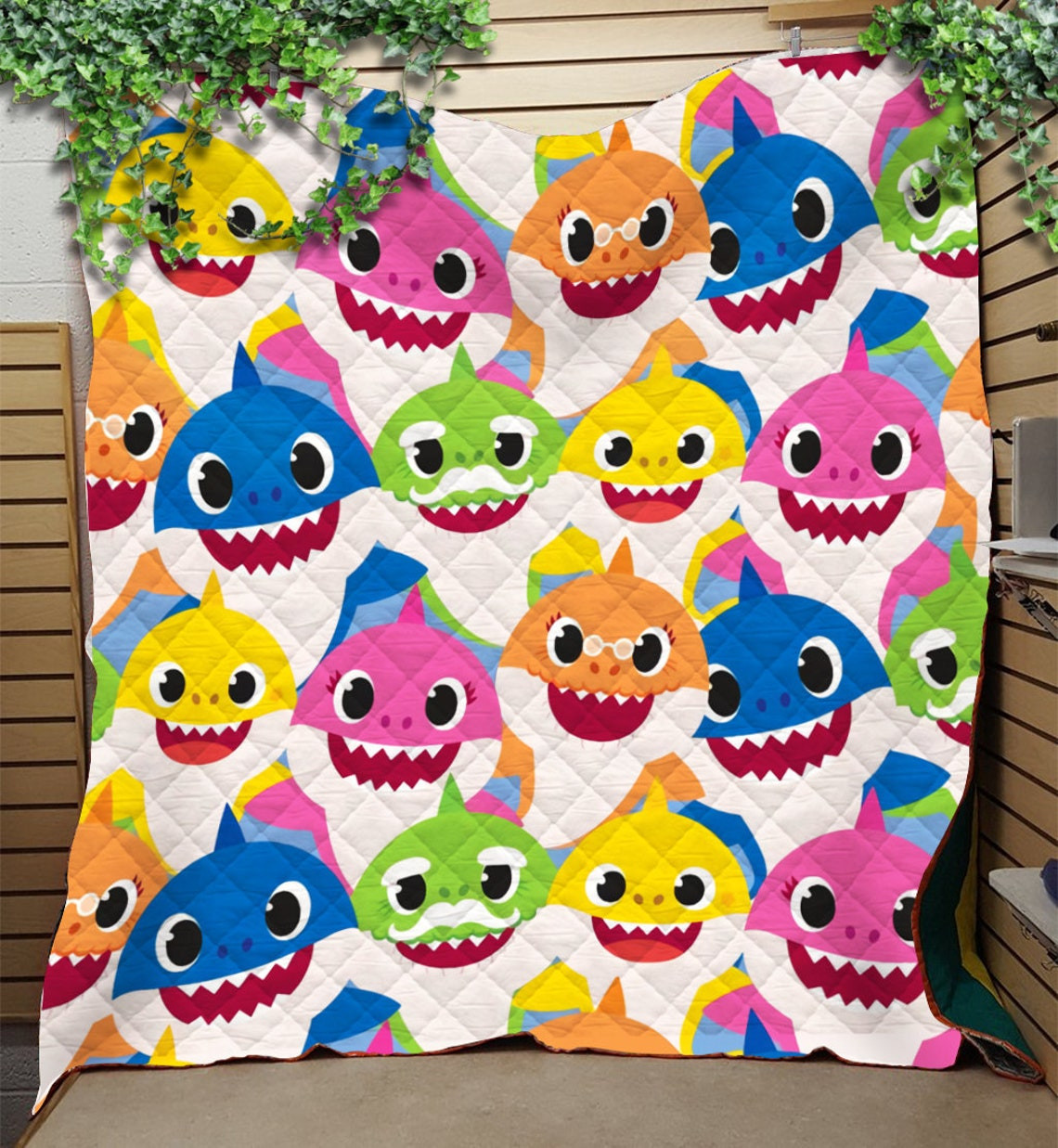 Baby Shark , Baby Shark Kids Blanket, Baby Shark Fleece Blanket,